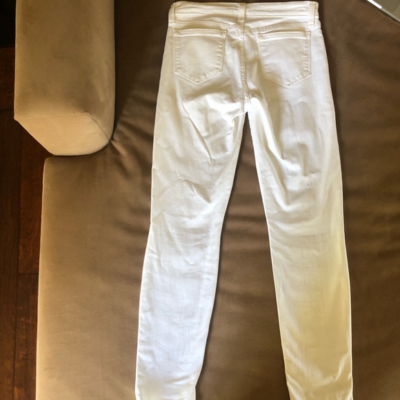 J. Crew White Toothpick Jeans - Picture 2 of 3